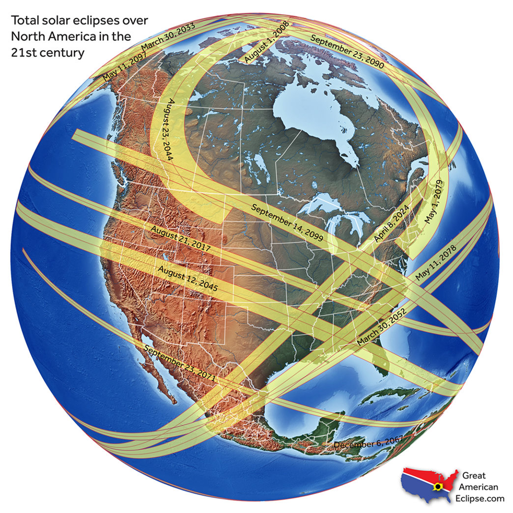 How Often Does A Solar Eclipse Happen In North America